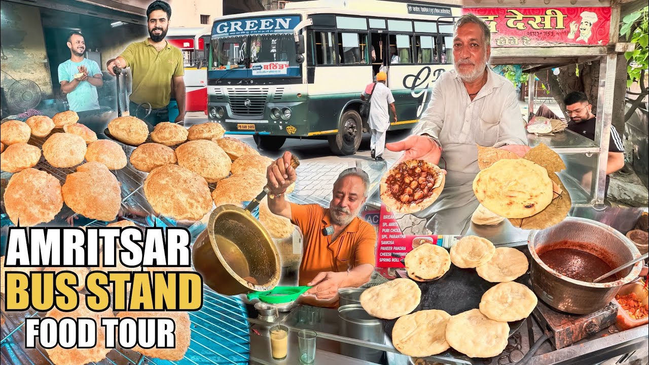 Amritsar Bus Stand Food Tour| Amritsar Street Food | Best Street Food Near Bus Stand Amritsar