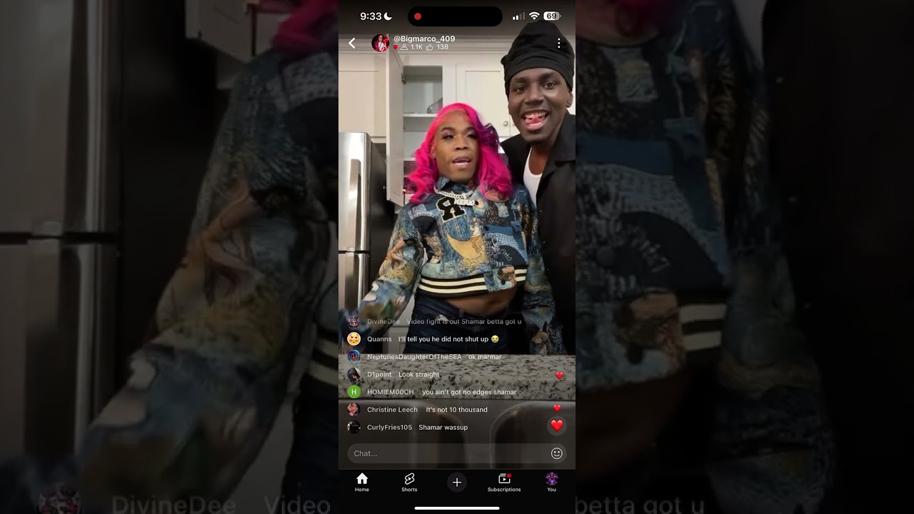 Shamar live about ms.netta jealous of him and he just feeling his self 😂😂 what personality is this?