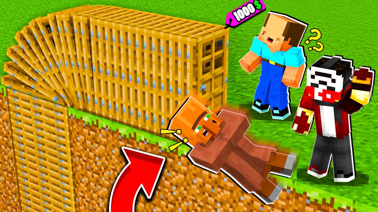 NEDEN Köylüleri Kandırdım ? - Minecraft