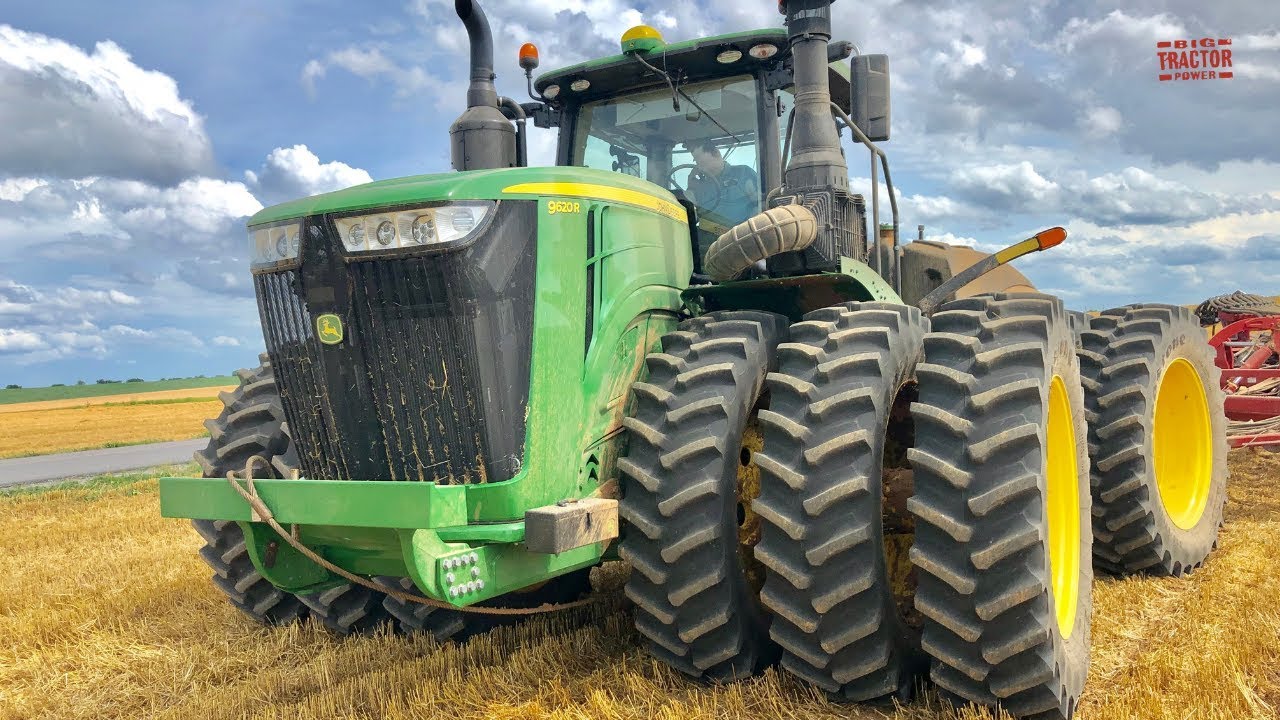 Why 12 Tires? 620 hp John Deere 9620R Tractor