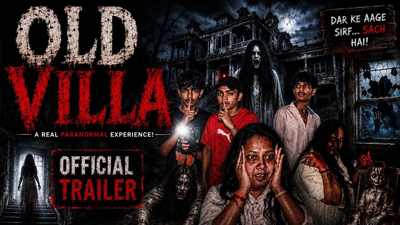 OLD VILLA 👻 Official Trailer (2026) ! Haunted House Horror story 