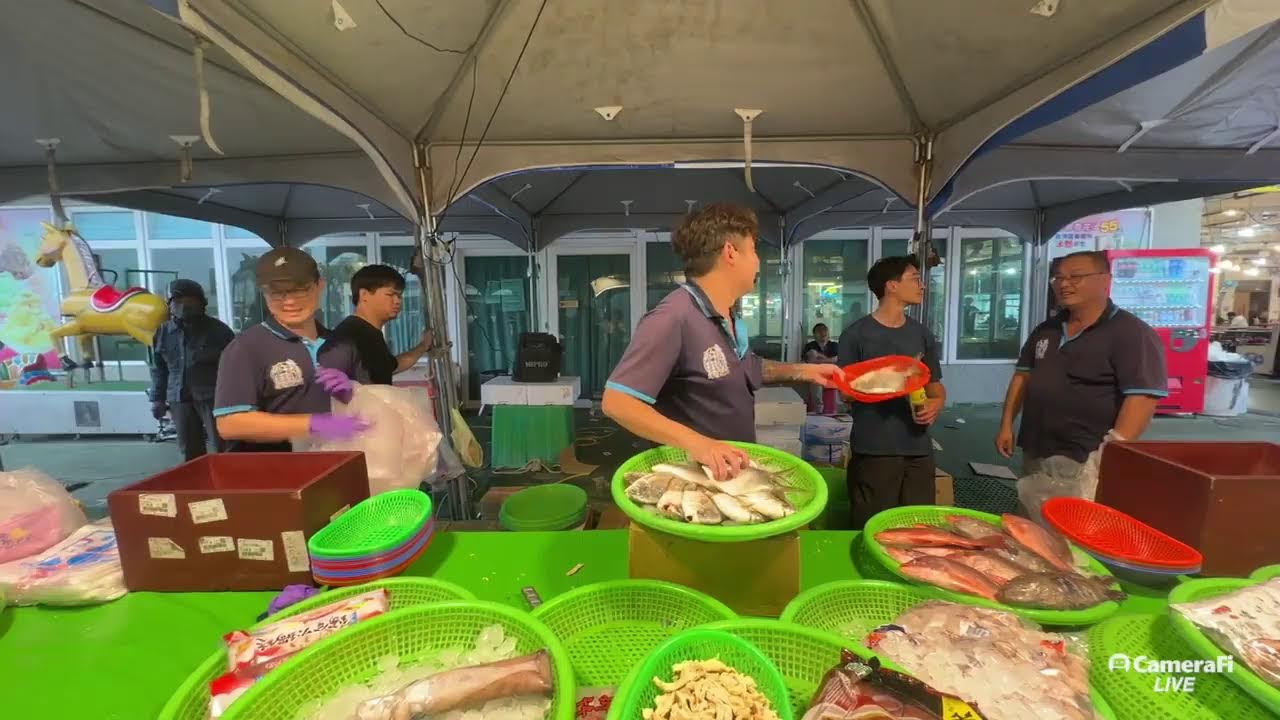 0228 興達港海鮮拍賣 下雨天優惠多多 港都小孟