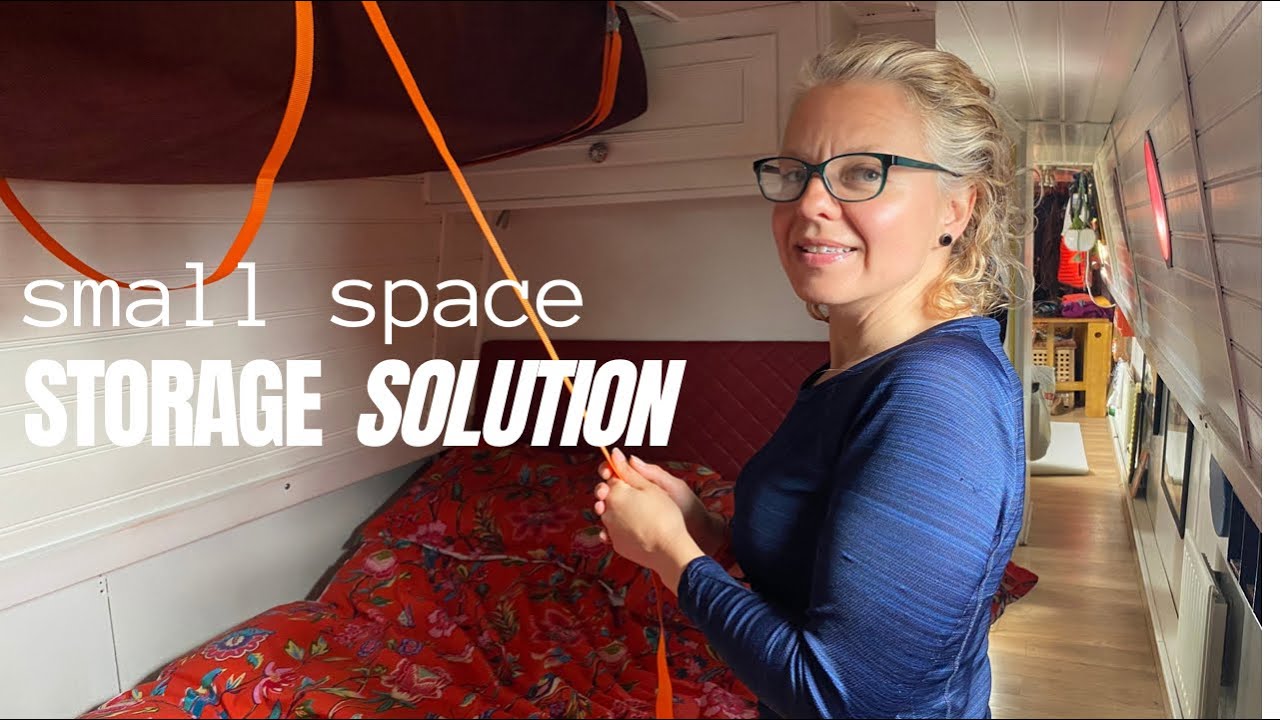 Narrowboat - Small space storage solution - Liveaboard life