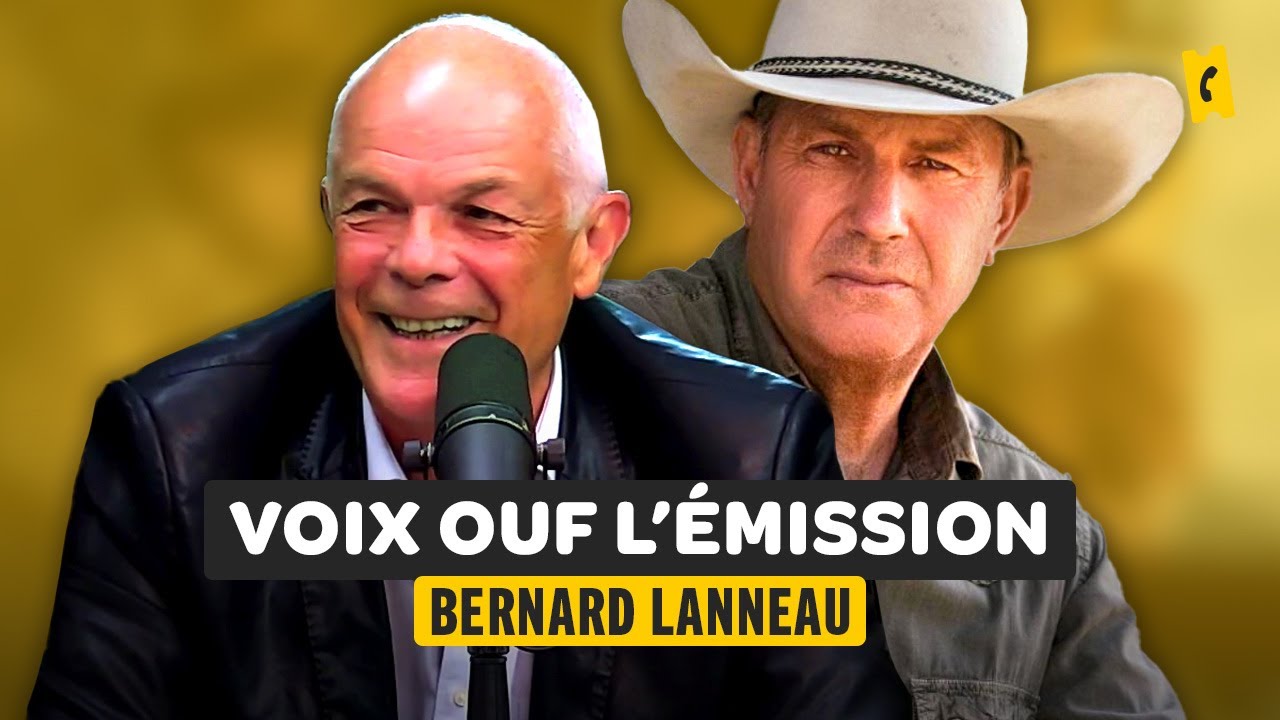 Bernard Lanneau : la voix française de Kevin Costner revient sur les doublages de sa carrière !