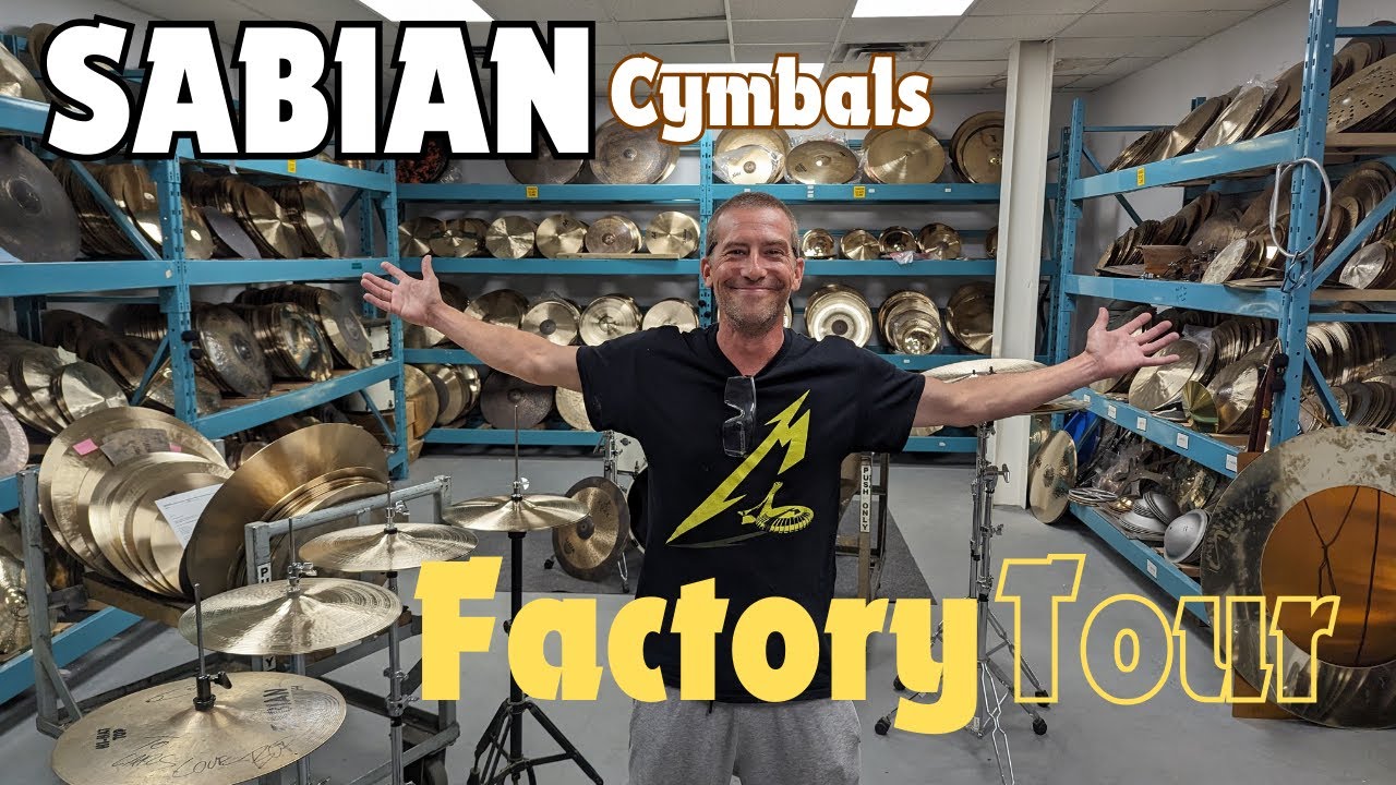 Sabian Cymbal Factory Tour