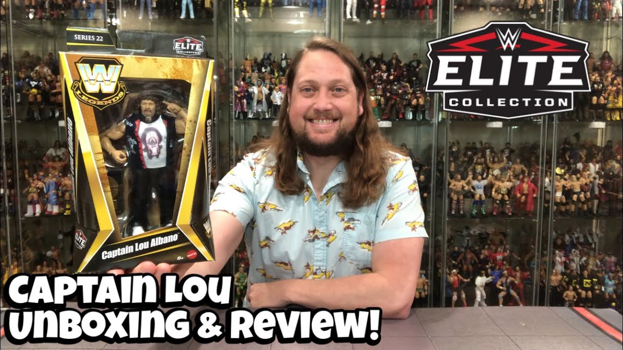 Captain Lou Albano WWE Elite Legends Series 22 Unboxing & Review!