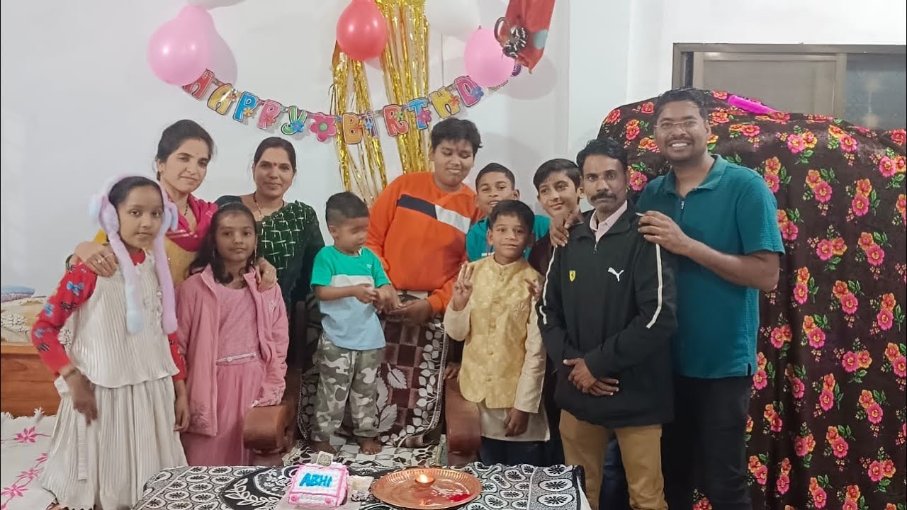 Abhi 3rd Birthday Celebration| बच्चों का उद्गम कभी देखा है क्या😁😜🎂🎉  #birthdaycelebration #birthday 