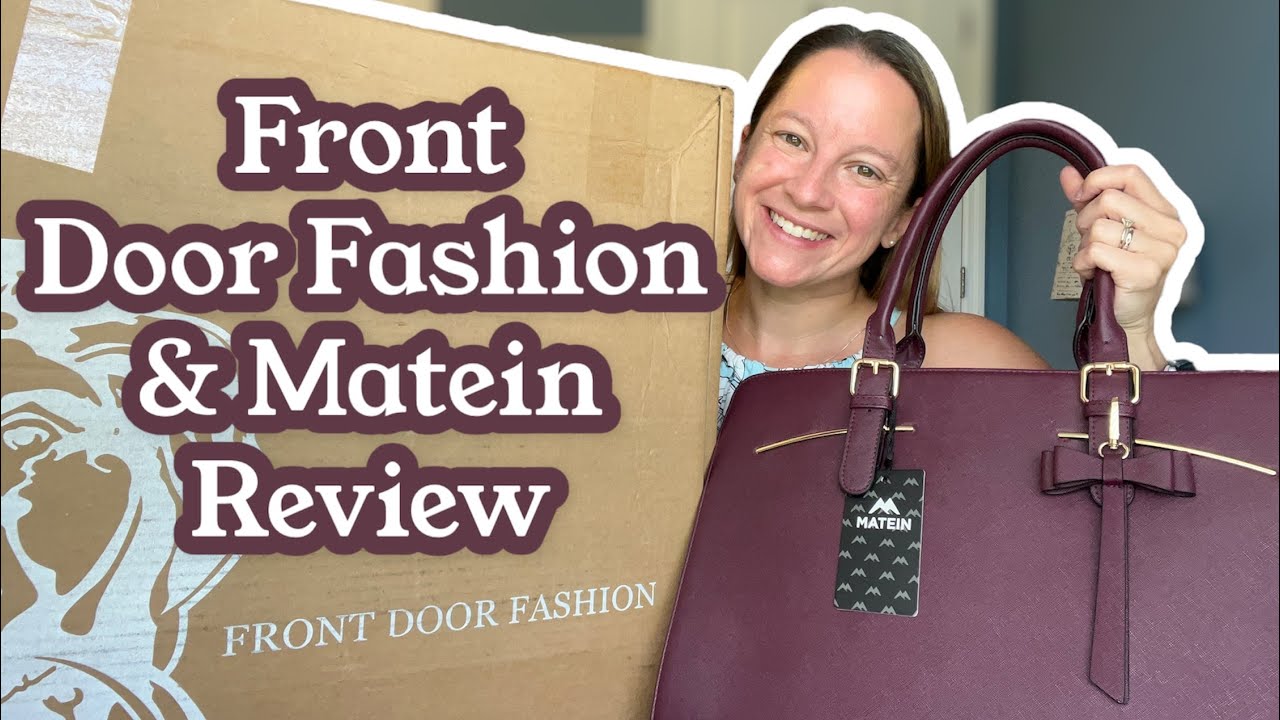 Front Door Fashion Try On Review 🚪 PLUS Matein Tote Bag 💼 | August 2022