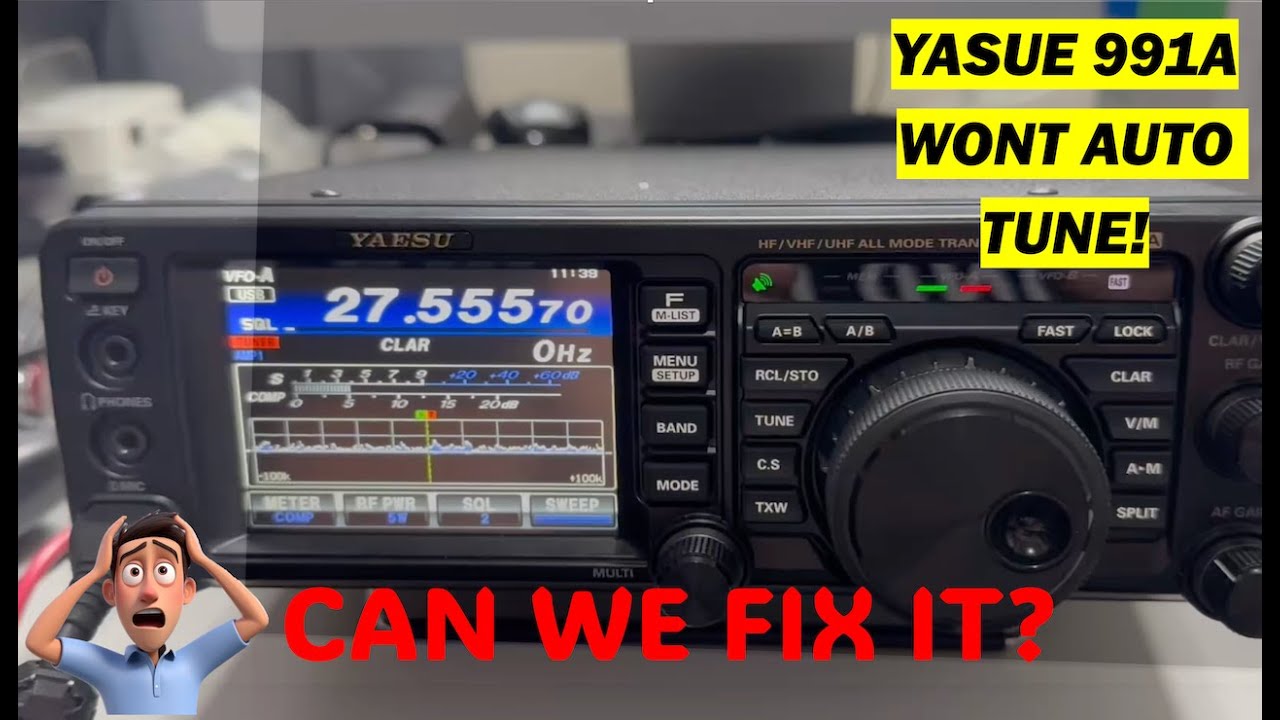 Yaesu 991A Auto Tuner Problem