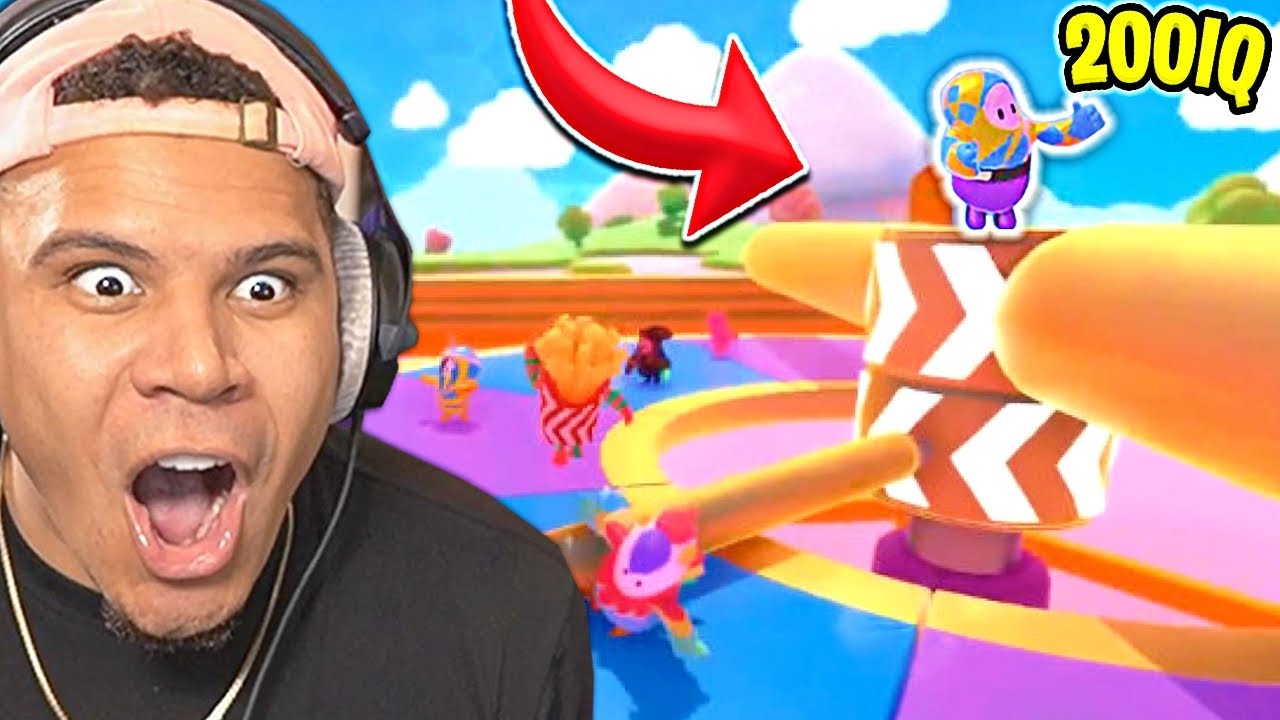 200 IQ FALL GUYS Tricks to Guarantee WINS! (never lose)