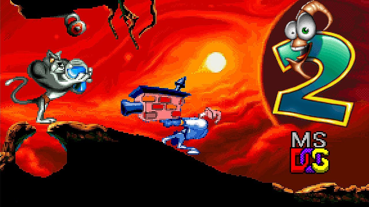 Earthworm Jim 2 [CD] (MS-DOS, 1995)