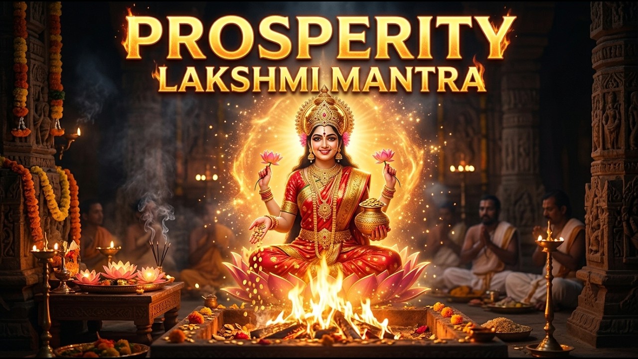 Om Shreem Mahalakshmyai Swaha ✨ Powerful Lakshmi Mantra for Wealth, Prosperity & Abundance