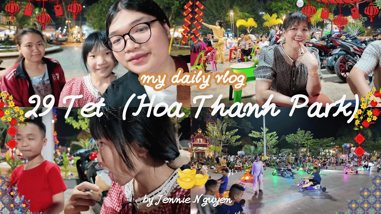 Điểm dừng chân cuối cùng của năm cũ: Công viên hoa Hòa Thành 🌿