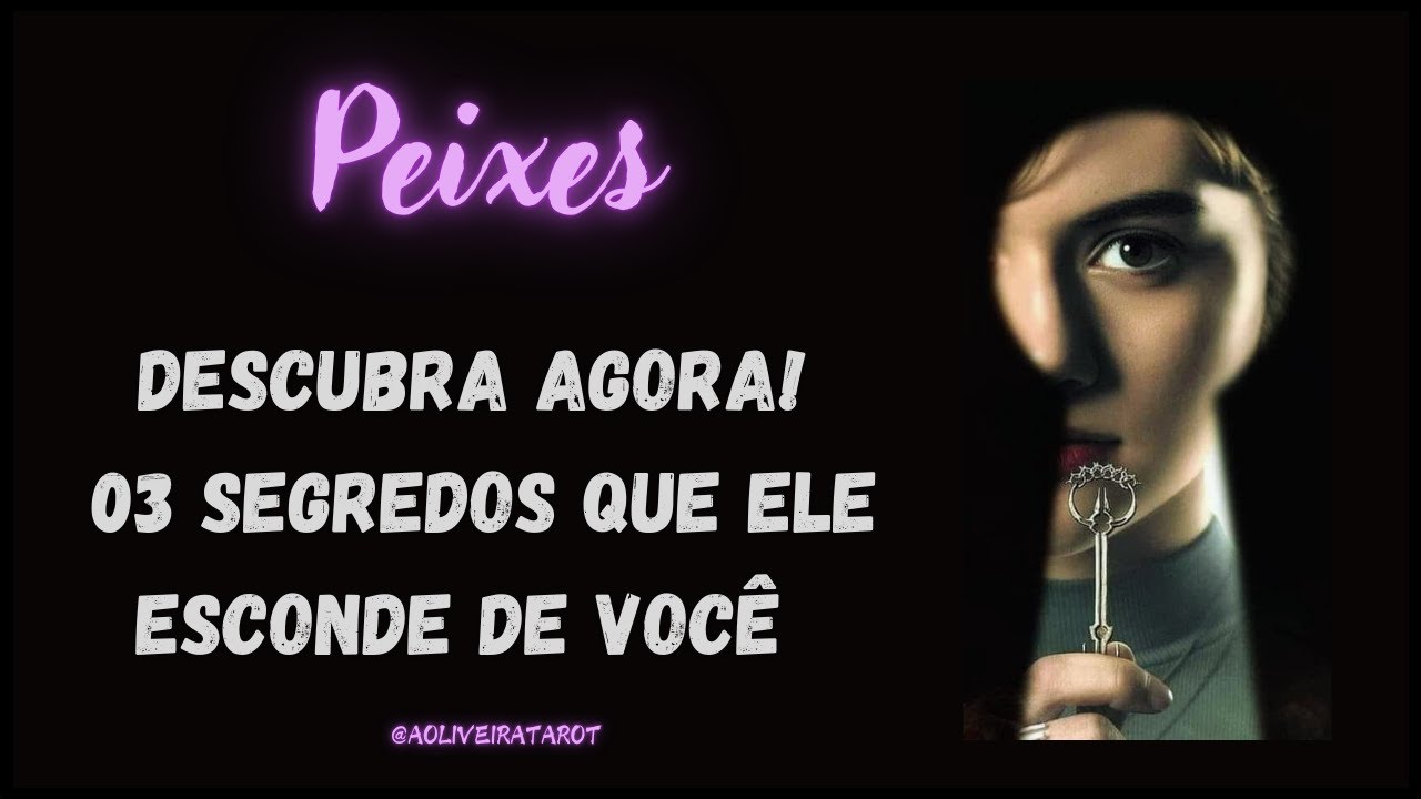 PEIXES 🗝️ VESTE UMA MÁSCARA! 🎭TRAZ ARREPENDIMENTOS SOBRE UM MAU PASSO NO PASSADO