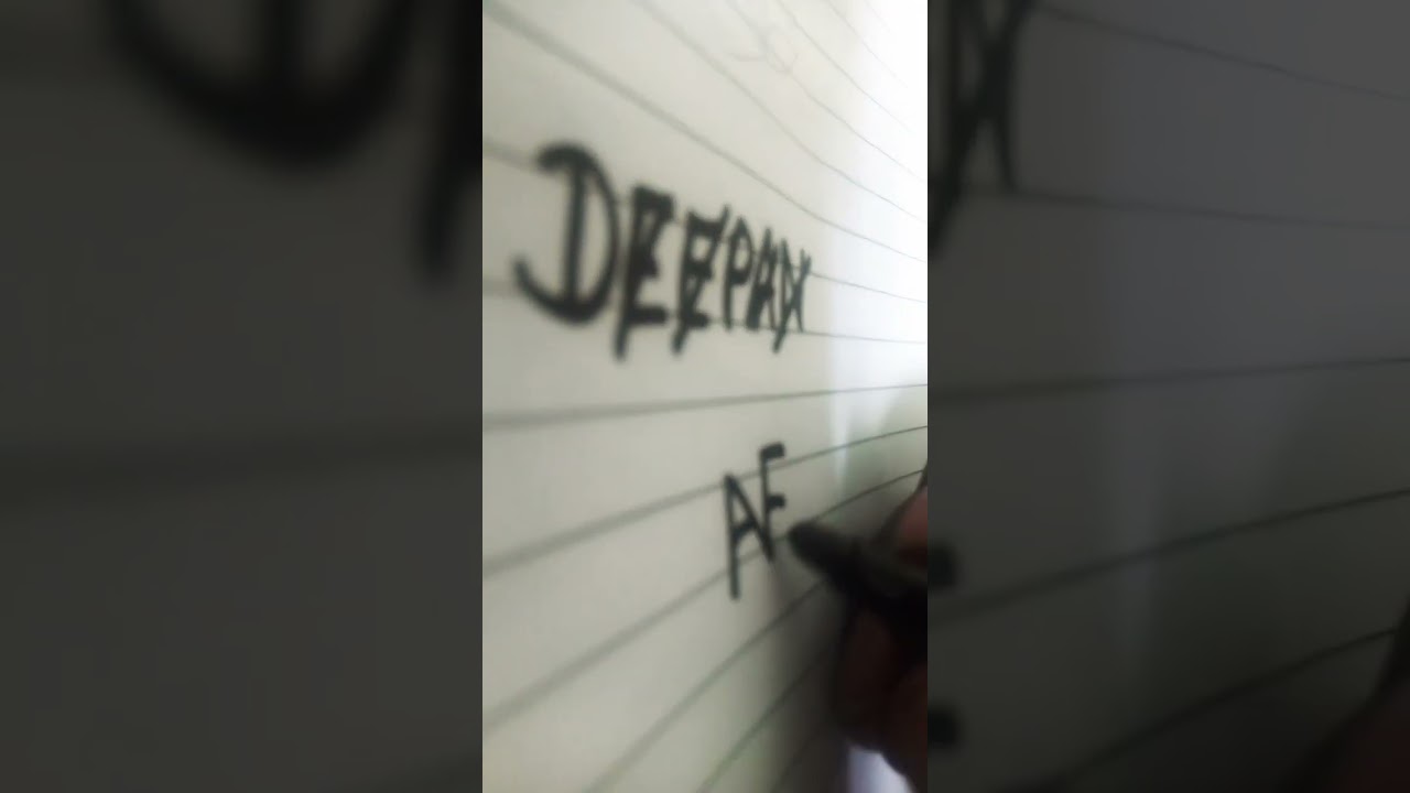 Logo Name DEEPAN❤ Comment Your Names #shorts #short #deepan #logodesign