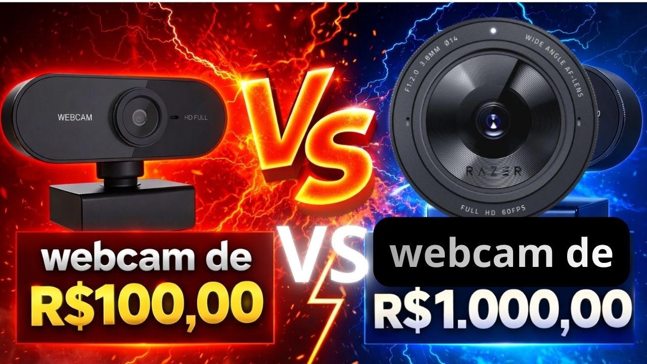 WEBCAM CARA vs WEBCAM BARATA