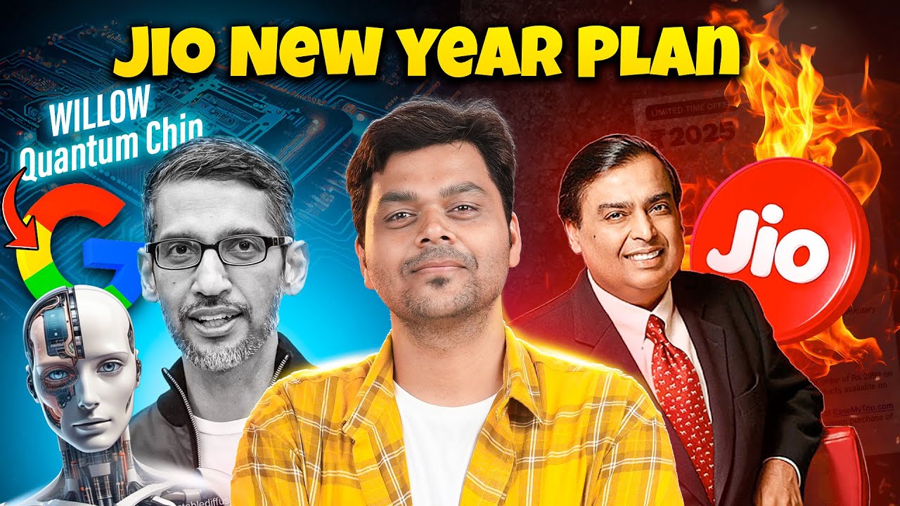 CMF Phone BLAST, Google Willow Quantum CHIP, JIO New YEAR PLAN 2025: Tamil Tech NEWS 123