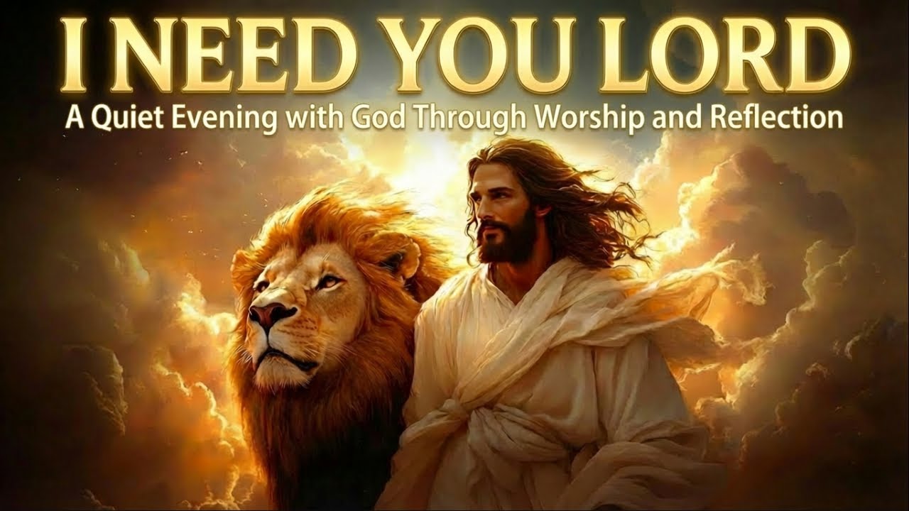 I Need You Lord | A Quiet Evening with God Through Worship and Reflection | EVENING Worship Songs