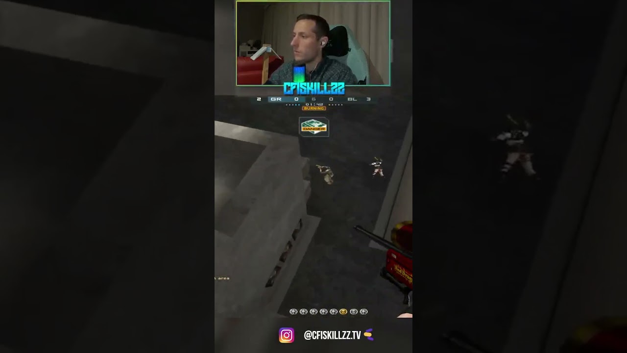 ✌️OLDSCHOOL 360 JUMPSHOT IN DOWNTWON🔫 #twitchclips #cfwest #crossfireph