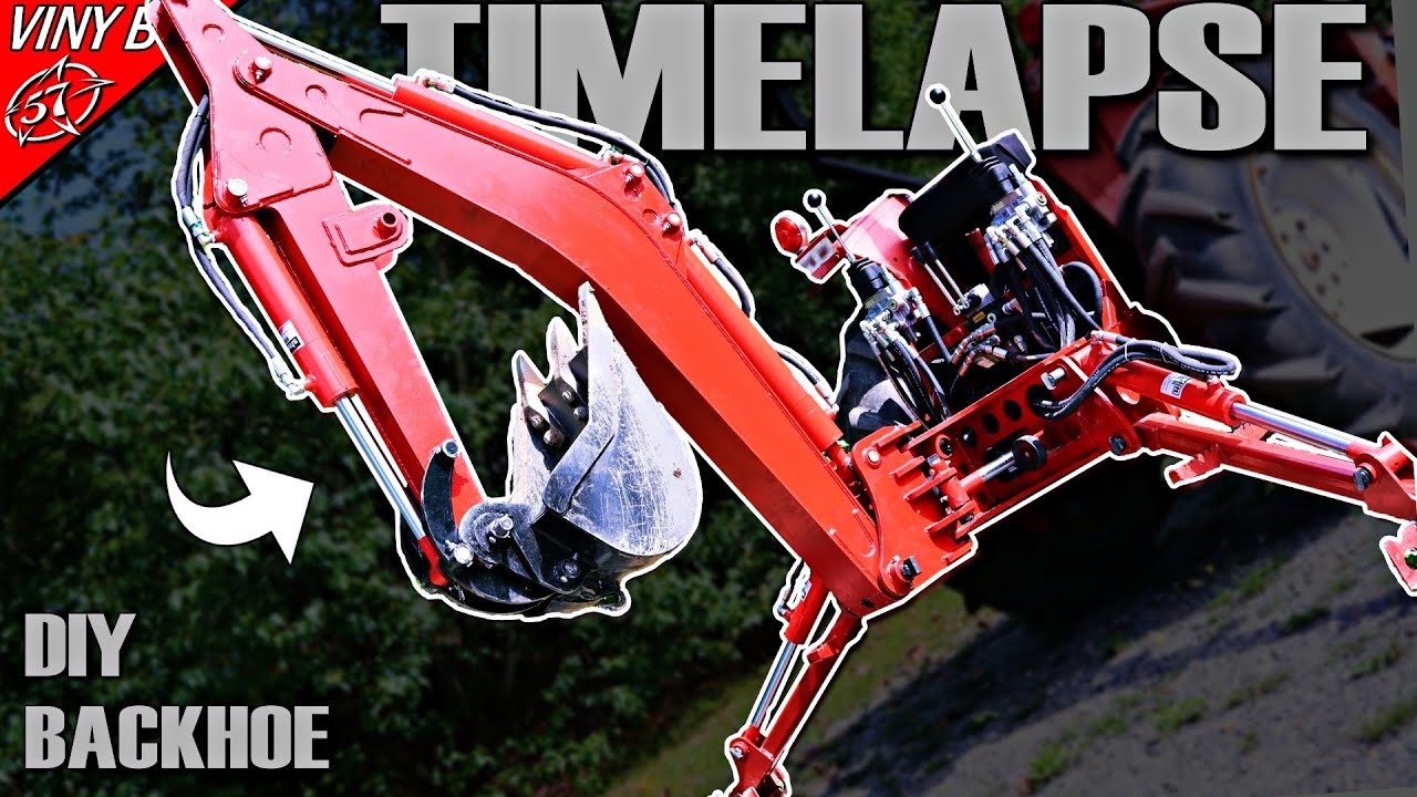 DIY Backhoe/ Excavator complete build!