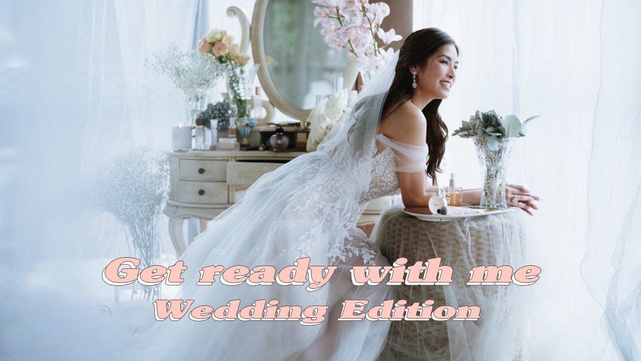 HOW I DID MY OWN MAKEUP ON MY WEDDING DAY! GET READY WITH ME