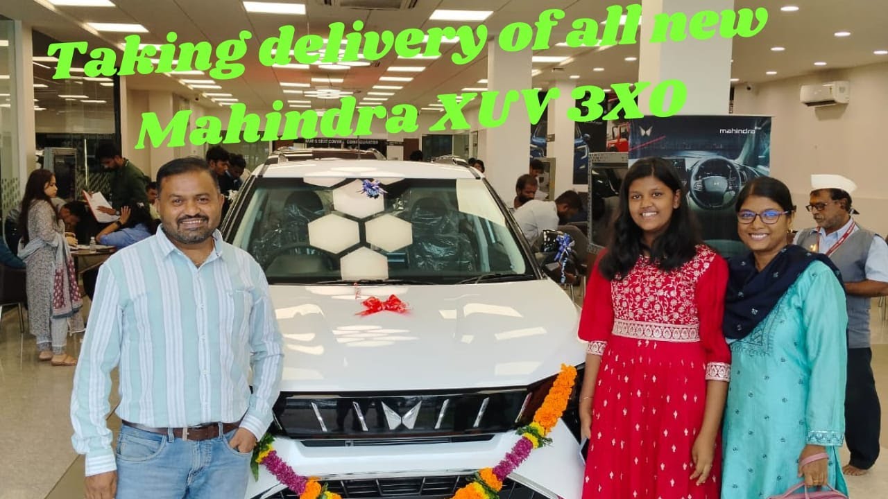 Taking Delivery Of Mahindra XUV 3XO AX5 Diesel MT   Most Value For Money