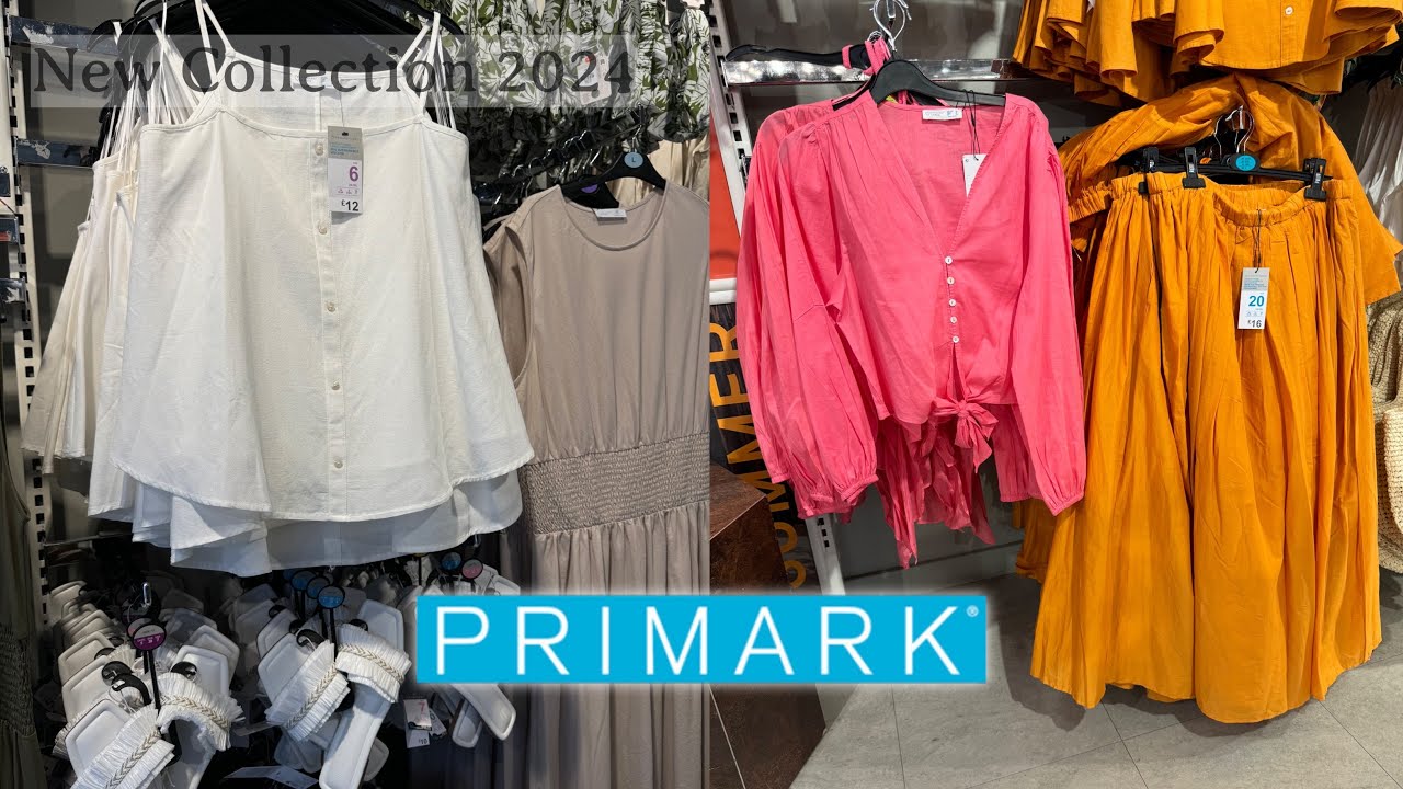 💓PRIMARK WOMEN&rsquo;S NEW💕SUMMER COLLECTION JUNE 2024 / NEW IN PRIMARK HAUL 2024🌷