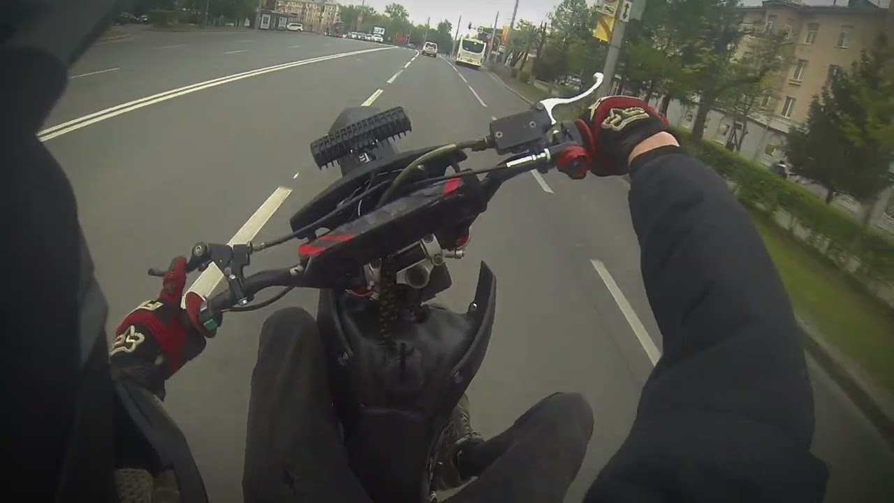 SOLO KILLSTREET | ЧУТЬ НЕ УПАЛ | СТАНТ НА ПИТБАЙКЕ ПО ГОРОДУ