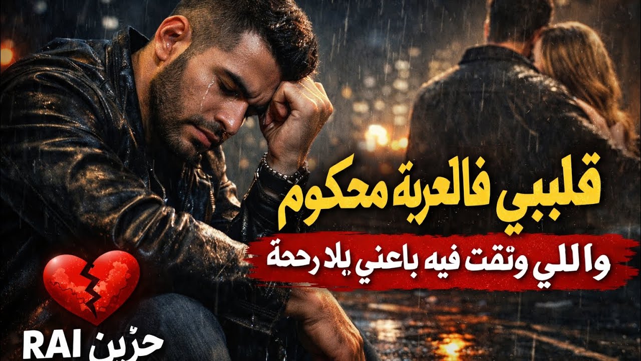 قلبي فالغربة محكوم واللي وثقت فيه باعني بلا رحمة