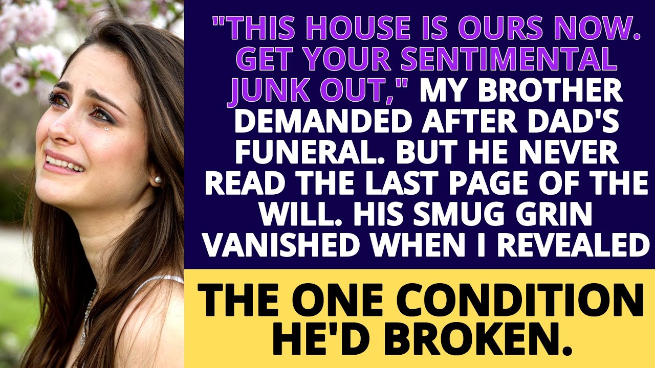 He Demanded the House After the Funeral—But Missed One Huge Detail in the Will
