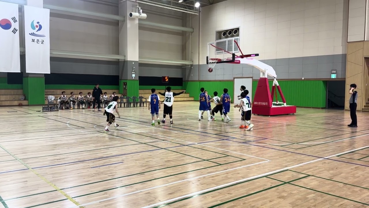  아산삼성 vs 클러치타임 1Q [제5회 결초보은배 점프볼 전국유소년대회]