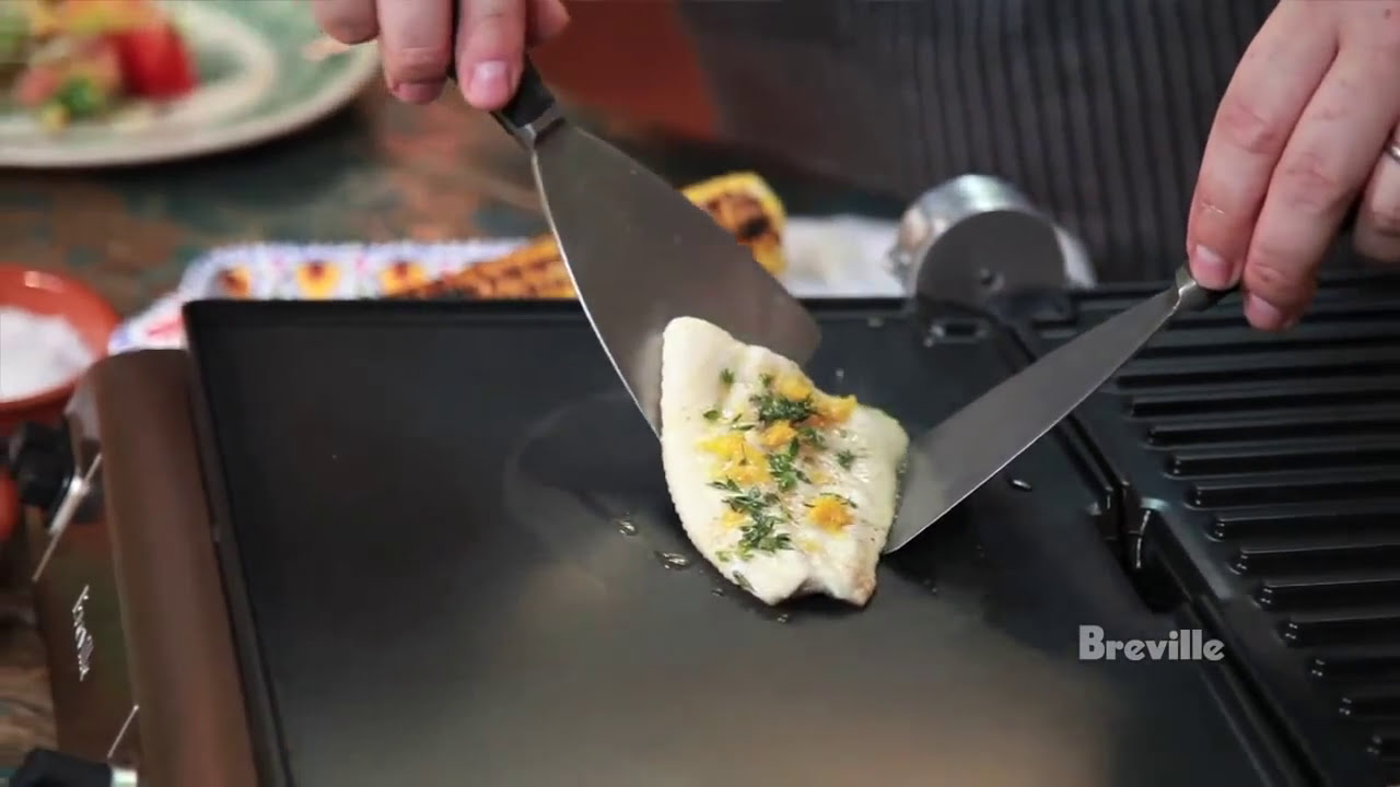 Breville Stainless Steel Electric Smart Grill & Griddle