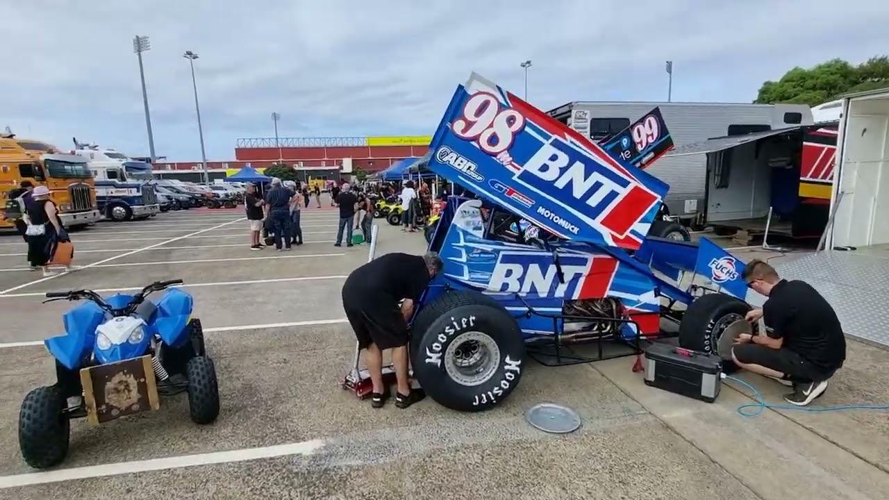 Baypark Speedway Hokey Ashby Memorial Superstocks and International Midgets Meeting 28 Dec 2023