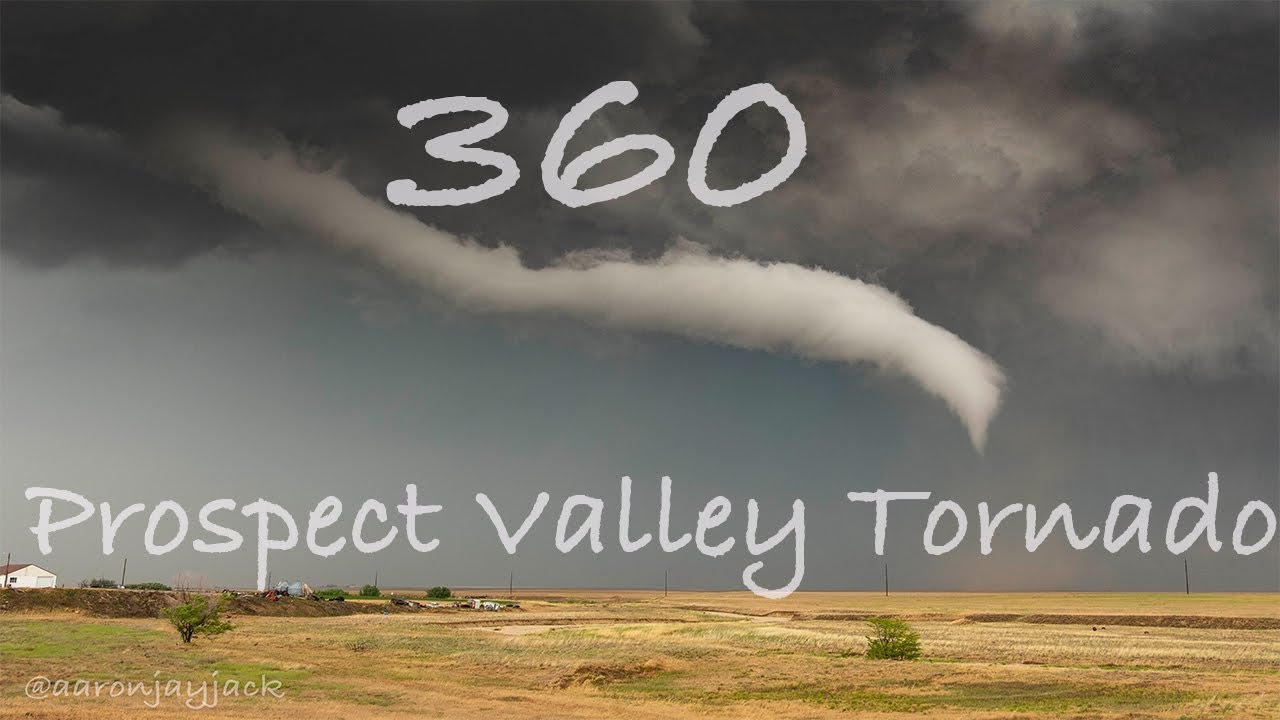 360 (VR) TORNADO Footage from Prospect Valley / Keenesburg Colorado