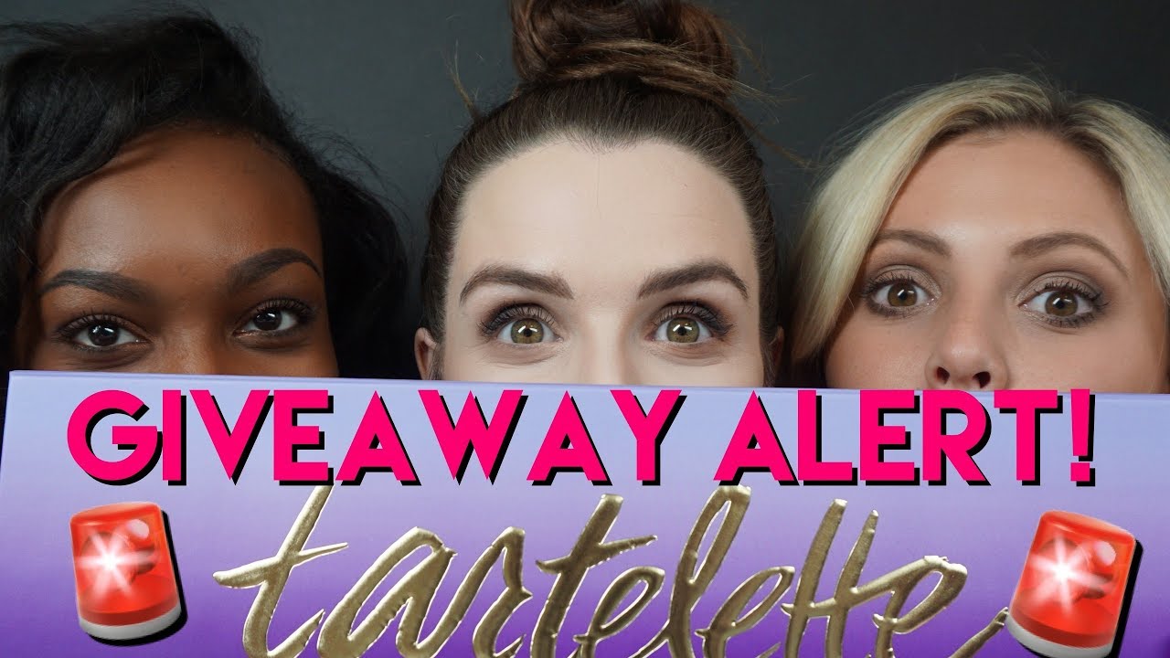 GIVEAWAY: 10 tartelette vaults! | tarte vlogs