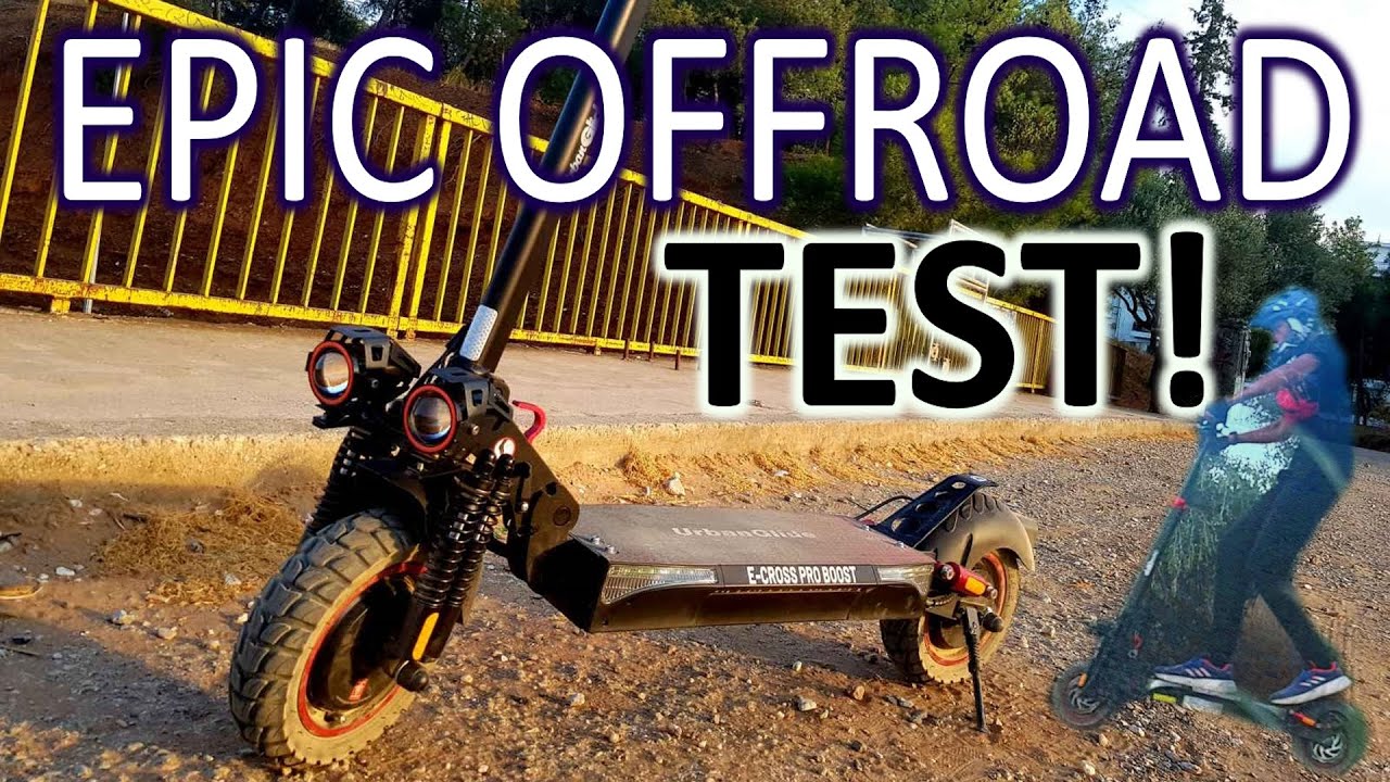 EPIC Offroad Test! - Urban Glide E-Cross Pro Boost