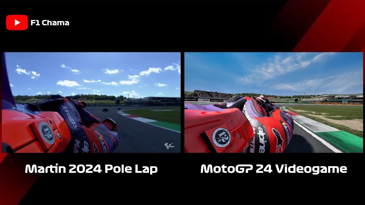 Real Life vs MotoGP 24 Videogame | Onboard lap at Mugello