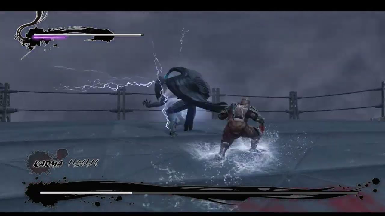 NINJAGAIDEN 3RE 極み アレクセイ vs 爪Lv1 初期体力