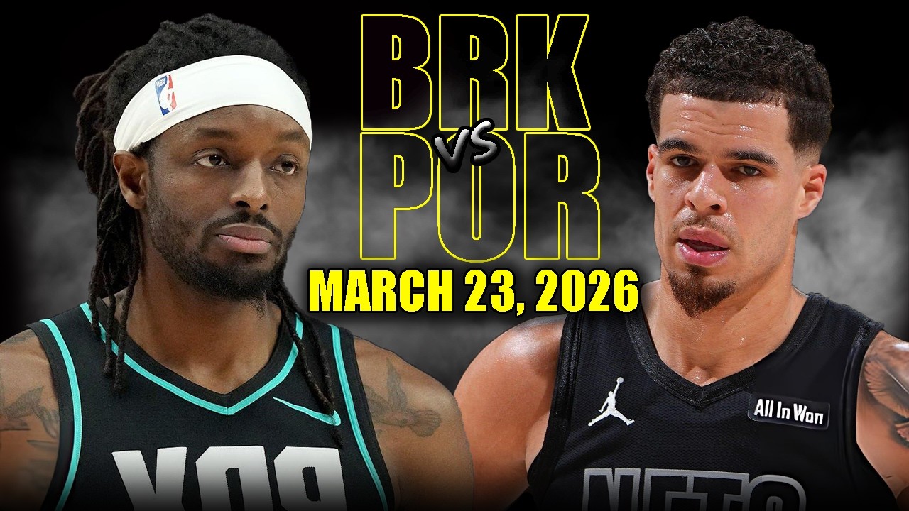 Brooklyn Nets vs Portland Trail Blazers Full Game Highlights &ndash; March 23, 2026 | NBA Season