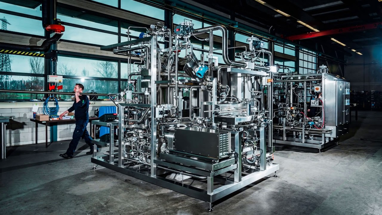 Kropman - Contamination Control - Skids builder - manufacturer - Stainless steel piping Skid art