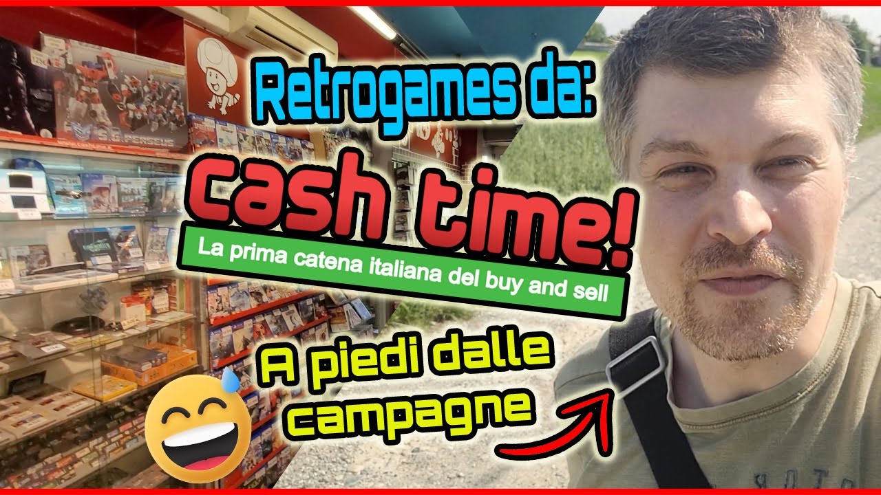 Vado a caccia di Retrogames da Cash Time a Torino