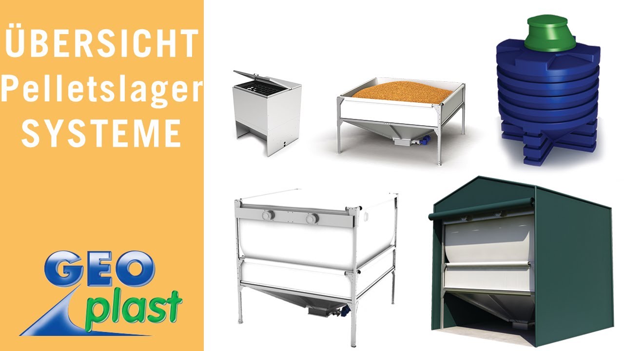 Übersicht GEOplast Pelletslagersysteme