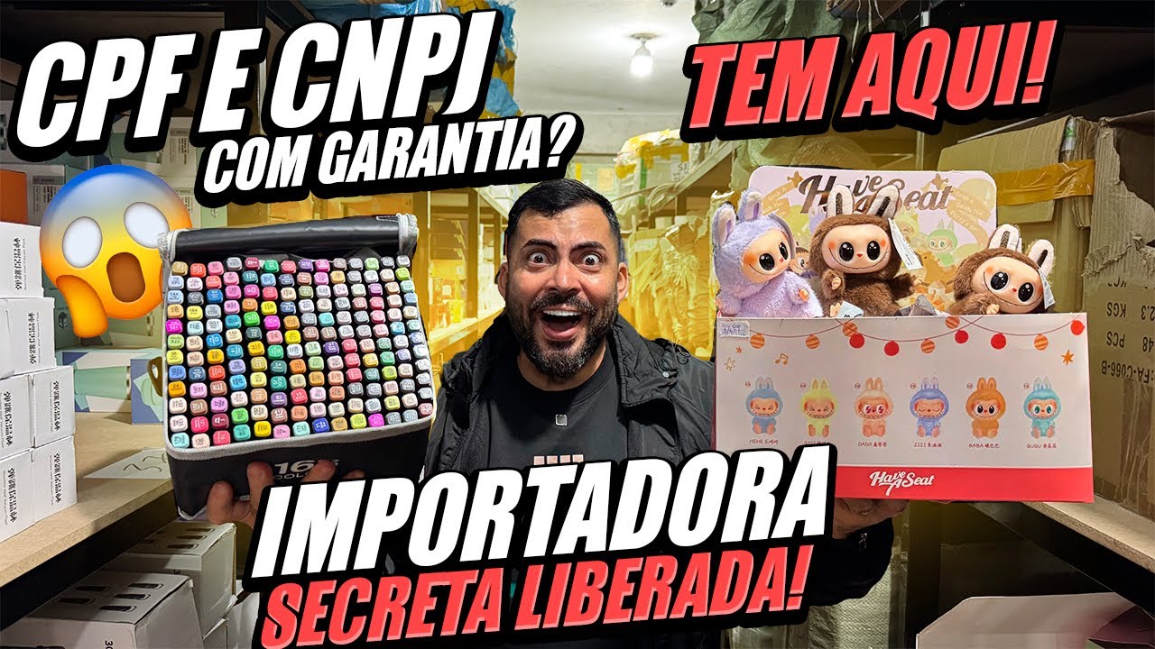 ⚠️+5.000! ACHEI A NOVA IMPORTADORA DO BRÁS -SP - PRODUTOS COM NOTA, GARANTIA E VENDE PRA CPF E CNPJ
