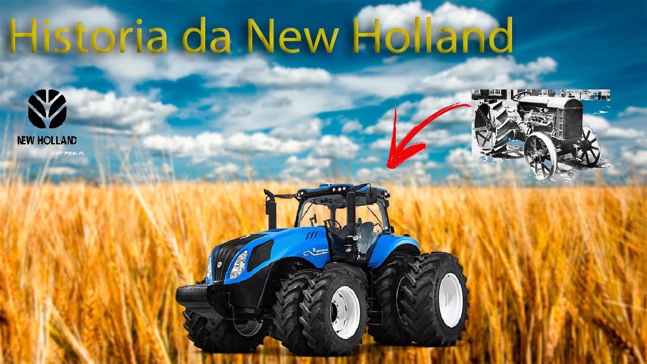 História da New Holland, tudo sobre o inicio desta grande marca!!!  #newholland  #ford  #fiatagri