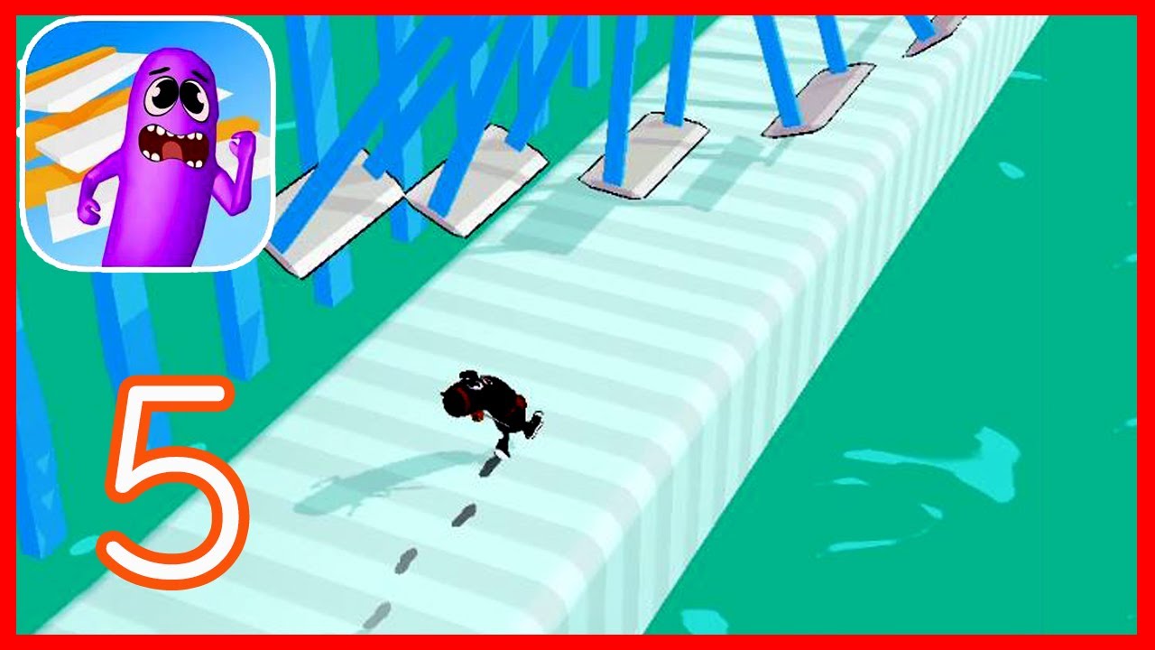 Wacky Run - Gameplay Walkthrough Part 5 - All Levels 91-110 (Android,iOS)