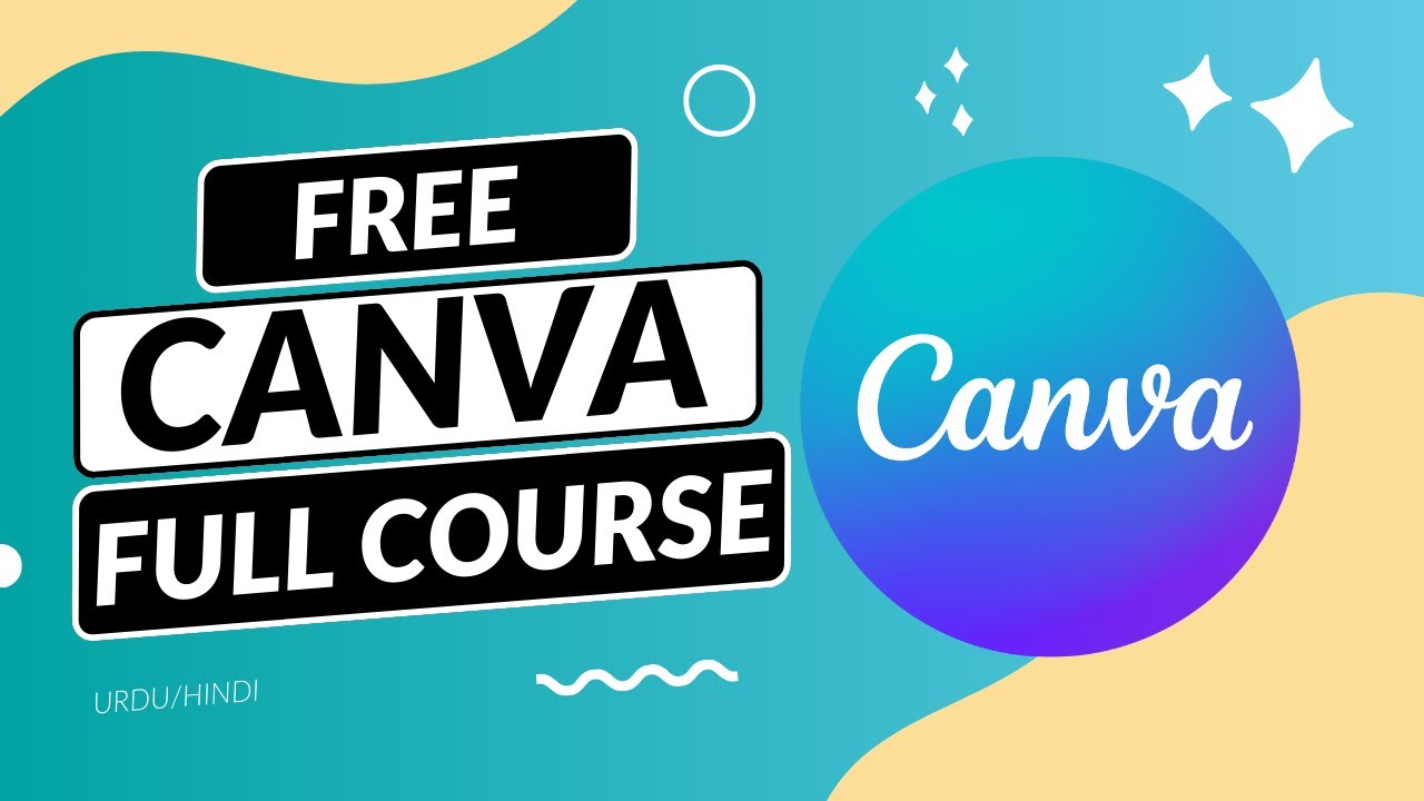 Canva Full Course for Beginners (Urdu/Hindi)