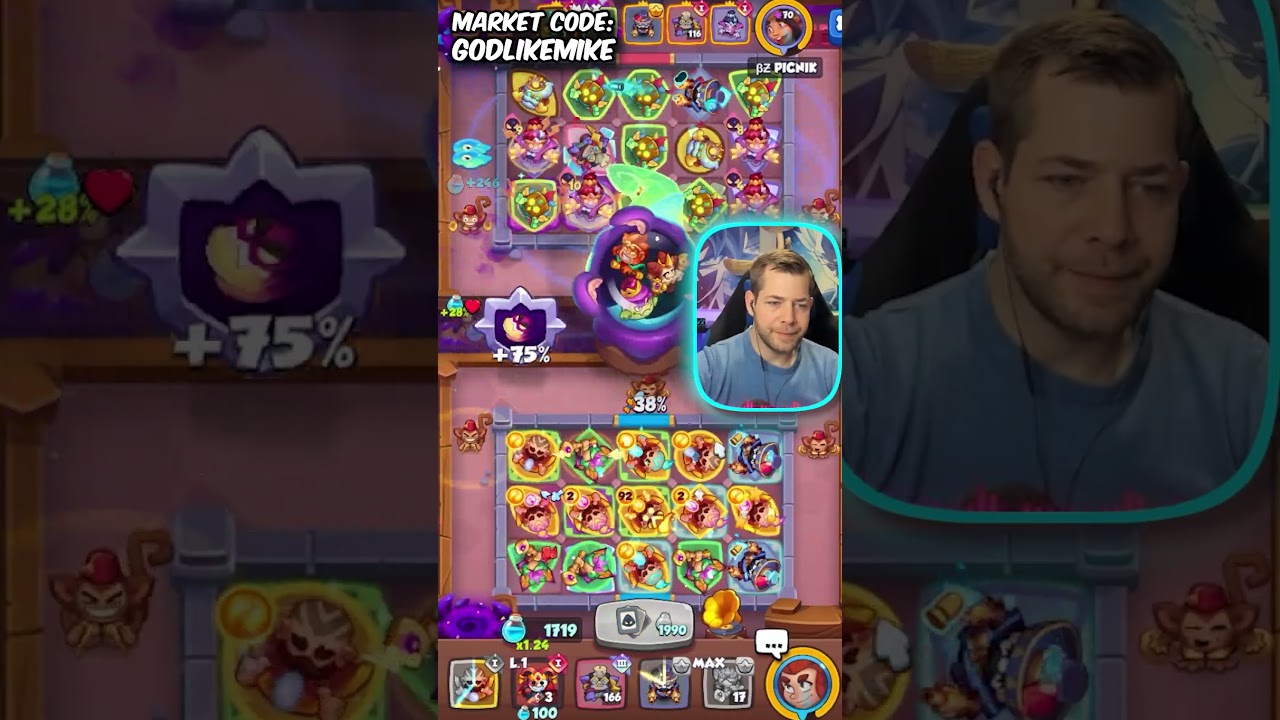 Why Playing Monk in Endgame is PURE SUICIDE | Rush Royale