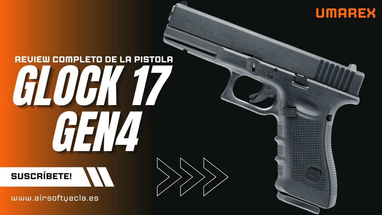 ¡Una de las PISTOLAS DE AIRSOFT MAS REALISTAS 😱!! | GLOCK 17 GEN 4 UMAREX 🎯