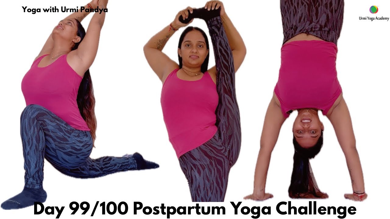Day 99 Highlights | Yoga Self Practice | Yoga Challenge with Urmi Pandya 