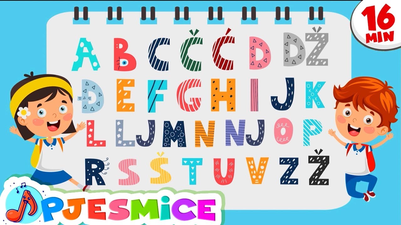 DJEČJE EDUKATIVNE PJESMICE Mix | *ABECEDA* i mnoge druge pjesmice za vrtić